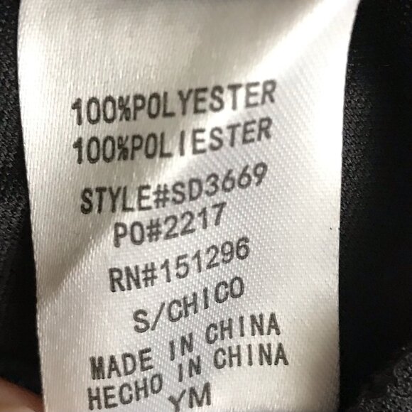 The Sang‎ Black Polka Dot Tulle Mini Dress Size Small - Picture 8 of 8